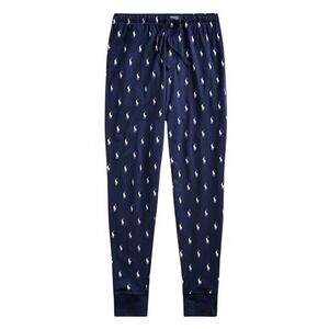 Polo Ralph Lauren Mens 1X Big Polo Pony Cotton Jersey Sleep Jogger Navy Blue NWT